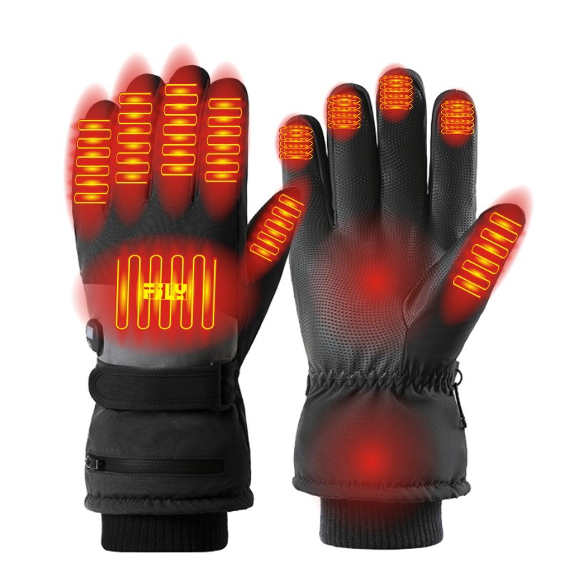 Heated Gloves Electric - 스포츠 충전식 전기 스키 스노보드 장갑