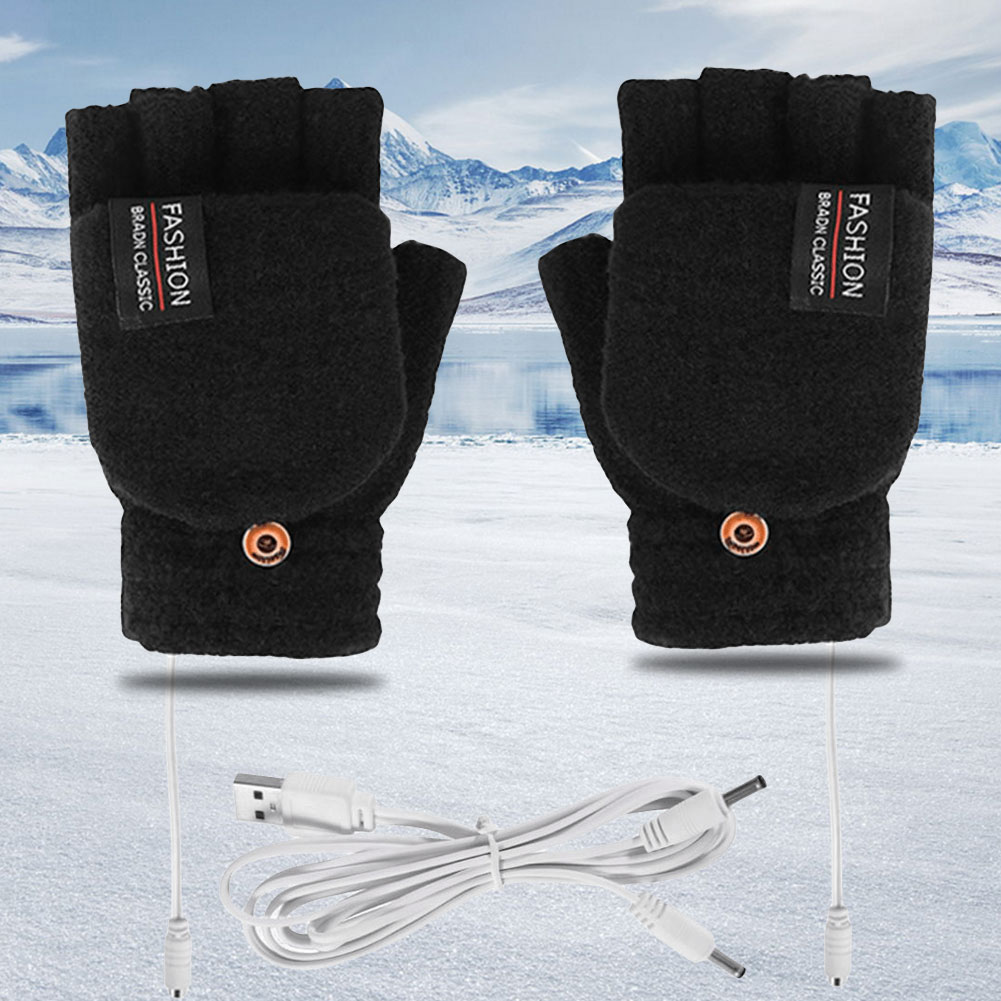 Heated Gloves Electric - 양면 발열 장갑, 세탁 가능, 충전식,