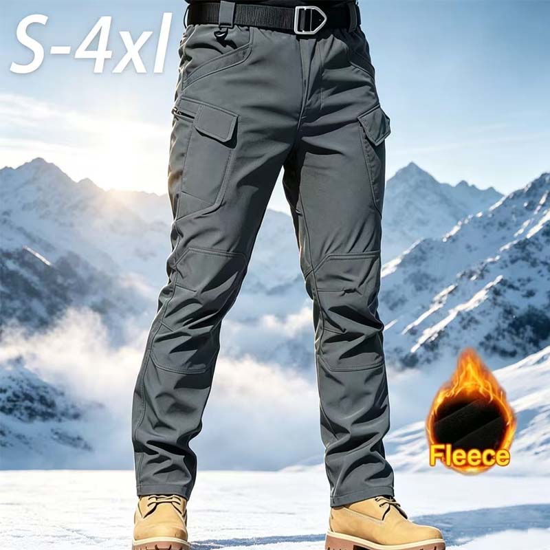 남성용 겨울 플리스 카고 팬츠 캐주얼 방풍 방한 등산  - Winter Clothing Hiking 리뷰 및 가격